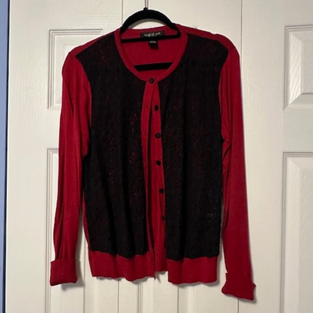 August Silk Cardigan Sweater